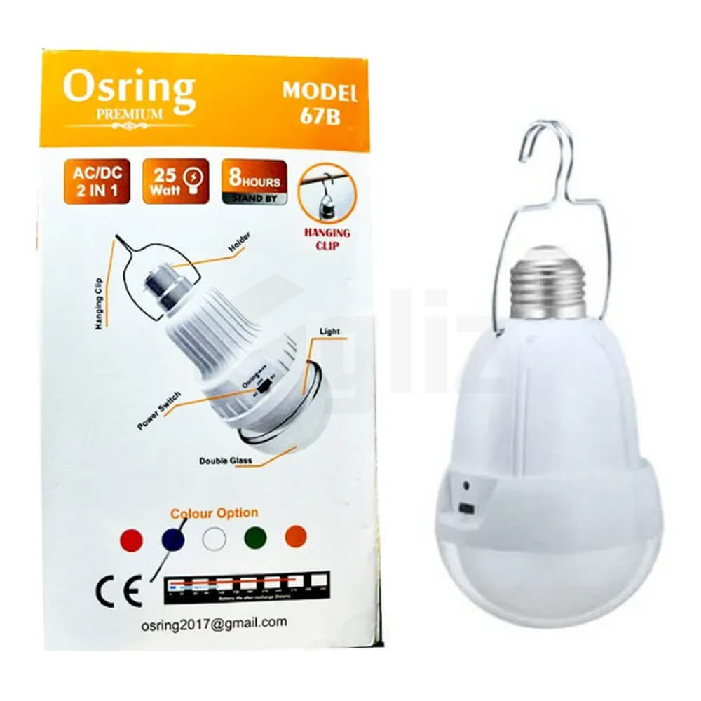 Osring Model 67B 25W Premium Emergency Bulb - Gliz.lk